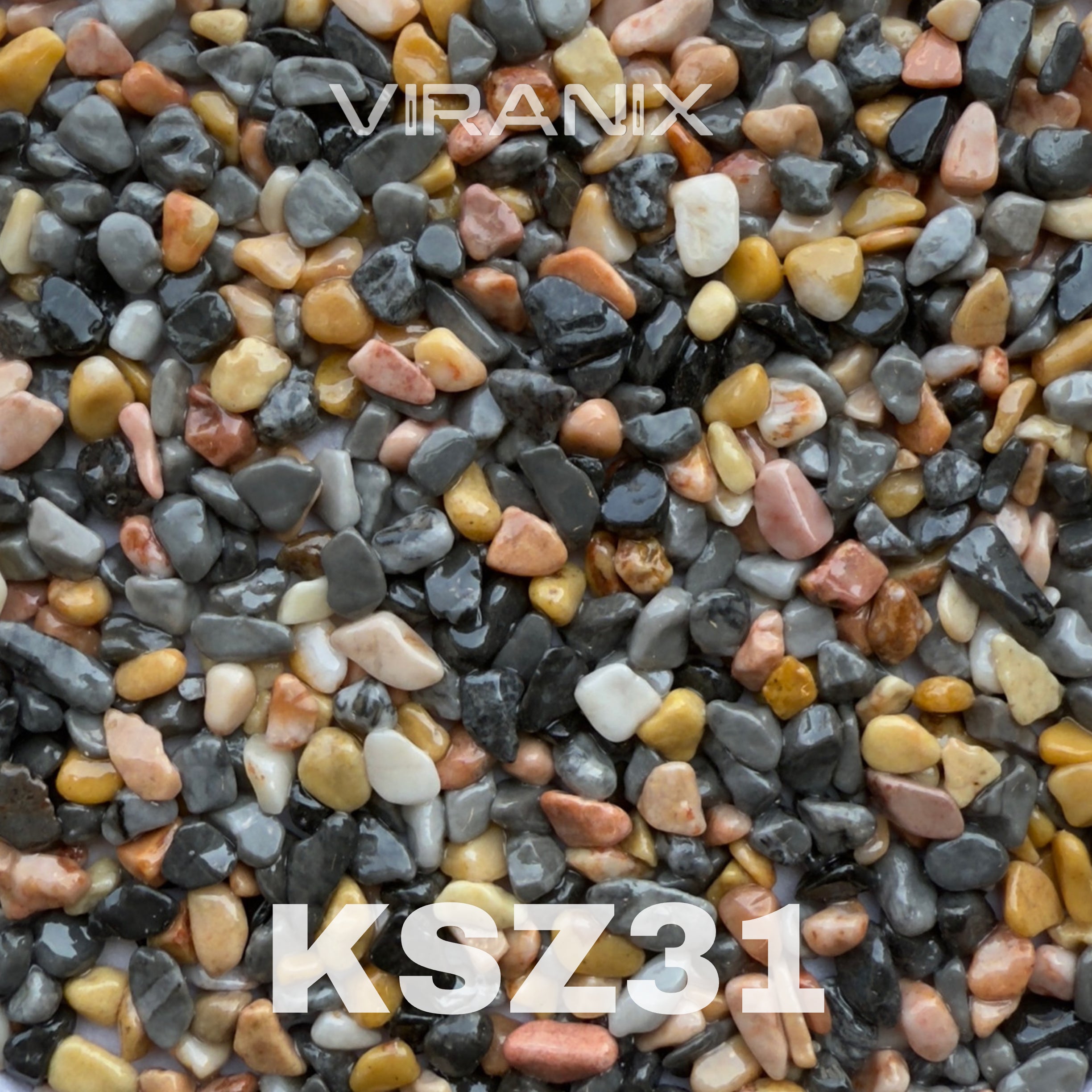 Viranix Nagy Szemcsés Kőszőnyeg Burkolat 25kg (2-4m²)