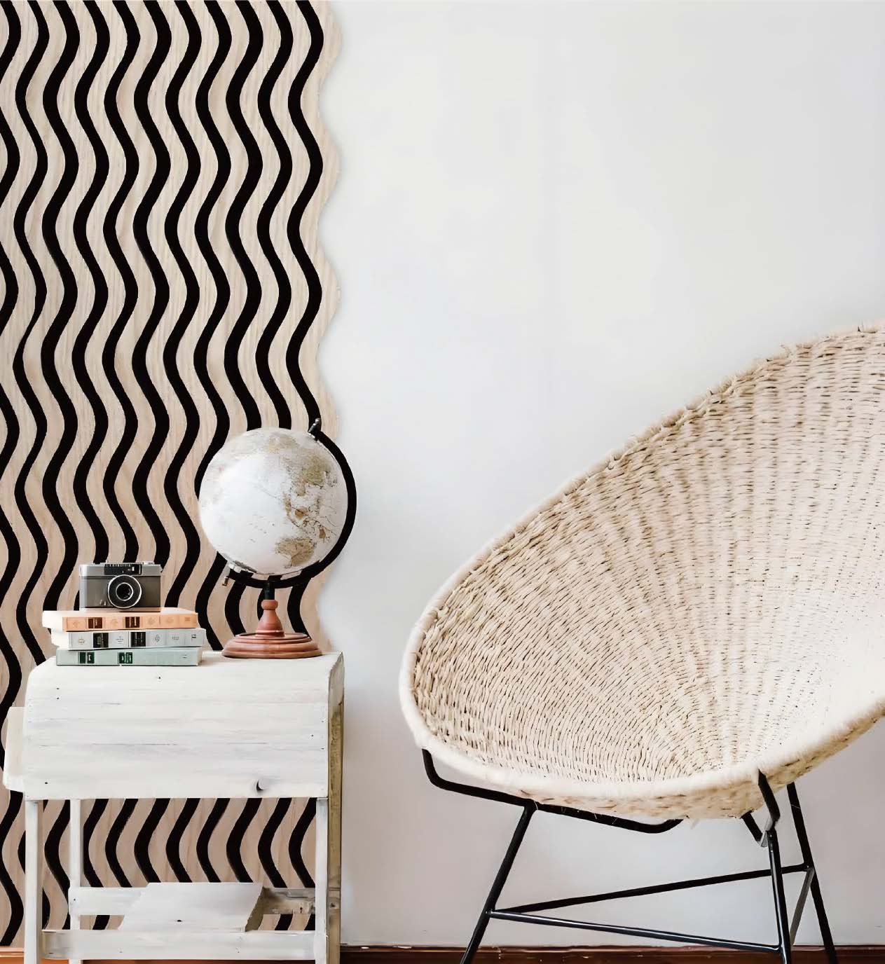 VIRANIX Hullámos Akusztikai Falpanel – Rhomb Ripple 218