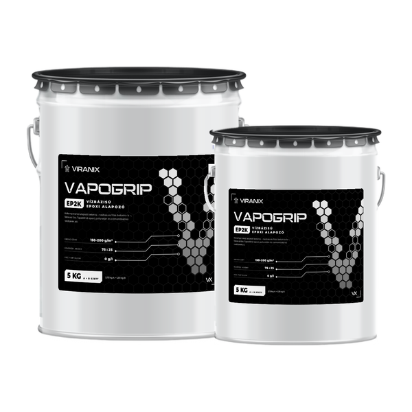 VIRANIX VAPOGRIP EP 2K - Páraáteresztő Epoxi Alapozó