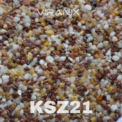 KSZ21-VIRANIX Közepes Szemcsés Kőszőnyeg (25kg) 2-4m²