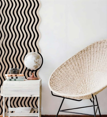 VIRANIX Hullámos Akusztikai Falpanel – Rhomb Ripple 218