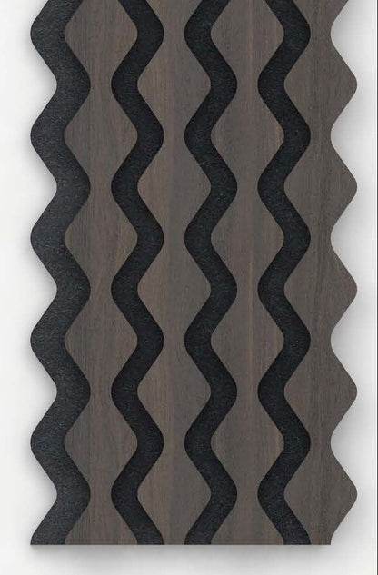 VIRANIX Hullámos Akusztikai Falpanel – Rhomb Ripple 218